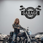 Custom Motorcycle Wheel Metal Signs Personalized Biker Name Sign Custom Garage - Image 6