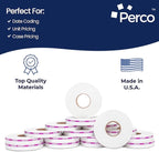 Perco Purple Reverse Print on White Bakery Labels to fit Monarch 1110 Price Gun - Image 4