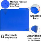 Dunwell Plastic Colored File Folders, 1/3 Tab Filing Folders - Image 4