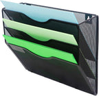 Kuntine.B Wall File Organizer Office Hanging Magazine Holder Wall File Organizer - Image 3
