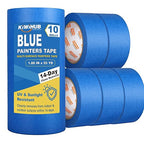 KIWIHUB 10 Rolls Painters Tape 2 inch Wide, Wall Painting, Home Improvement by KIWIHUB