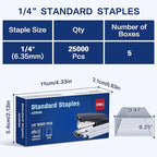 Deli Staples, 25000 Staples, Standard Staple - Image 2