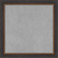 Amanti Art Black Framed Magnetic Board 19x19 Small Vision Board