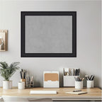 Amanti Art Black Framed Magnetic Board 19x23 Small Vision Board - Image 6