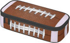 American Football Ball Texture Pencil Case Big Capacity Storage Pencil Pouch - Image 3