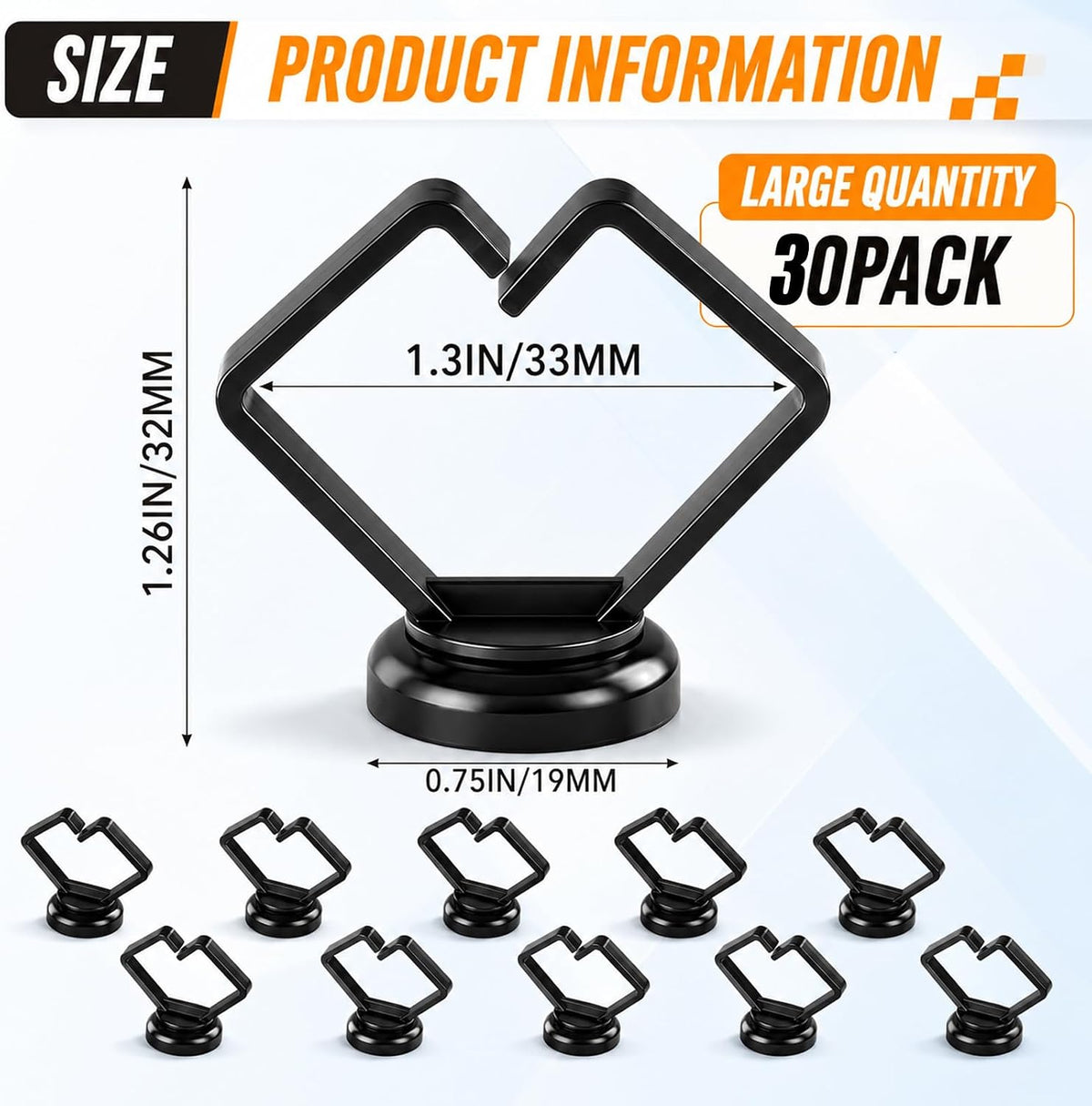 Konohan 30 Pack Magnetic Cable Holder 23lbs Heavy Duty Zip Tie Mount