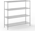 Regal Altair 24" Deep x 72" Wide x 74" Height Wire Shelving Kit | 4-Tier | NSF