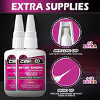 Super Glue Kit 4 oz All Purpose CA Glue - Image 6
