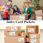 36 Pack Adhesive 5" x 7" Index Card Pockets - Image 4