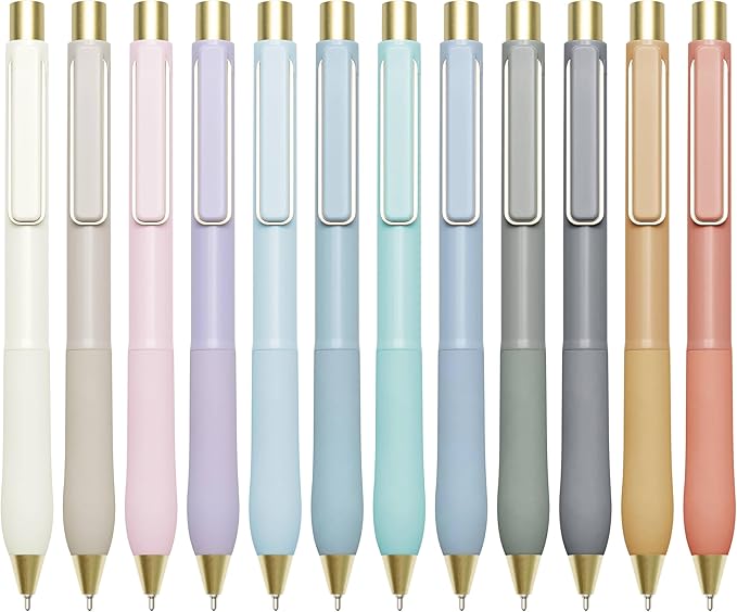 Linbsunne Ballpoint Pens Black Ink Pen 1.0mm Medium Point by Linbsunne
