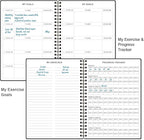 Fitness Journal for Women & Men, A5 Workout Journal/Planner Daily Exercise Log - Image 4
