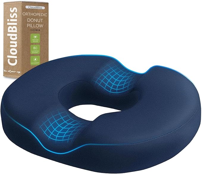 CloudBliss Donut Pillow Seat Cushion by CloudBliss