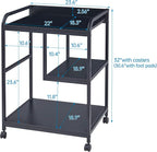 Fannova Printer Stand with Storage Shelf - Image 2