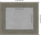 Amanti Art Grey Framed Magnetic Board 23x27 Small Vision Board - Image 4