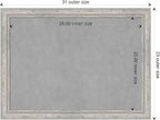 Amanti Art Silver Framed Magnetic Board 23x31 Medium Vision Board - Image 4
