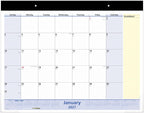 AT-A-GLANCE® QuickNotes® 2027 Monthly Desk Pad Calendar, Standard, 21 3/4" x 17"