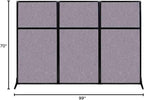 Versare Workstation Partition | Portable Wall Divider | Modern Office Cubicle | - Image 8