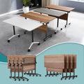 Conference Table Flip Top Mobile Conference Room Tables, Folding Conference by WYMHYZ
