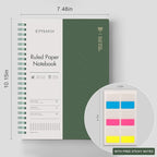 EMSHOI 3 Pack Spiral Notebook 7.48" x 10.15" - Image 5