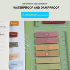 Golcellia Sticky Tabs, Sticky Note Tabs, Book Tabs, Index Tabs, Page Tabs - Image 5