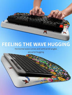 KUOSGM Ergonomic Wave Wrist Rest - Image 4