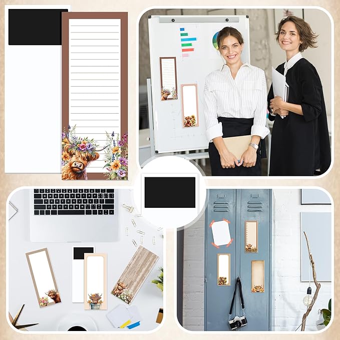 Gersoniel 12 Packs Magnetic Notepads - Image 5