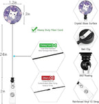 Cute Cat Badge Holder Retractable Lanyard, Lanyards - Image 6