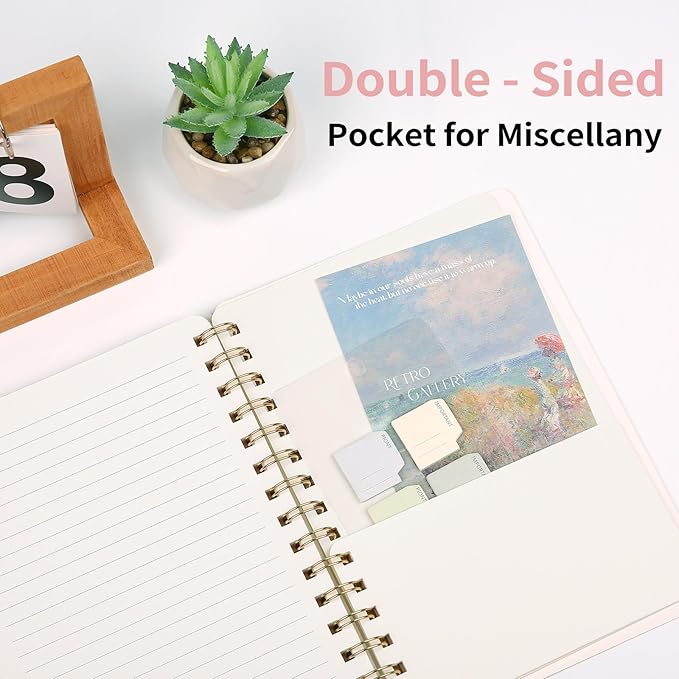 Spiral Notebook-5.75" x 8.125" College Ruled Journal - Image 4