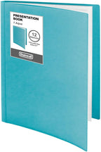 Dunwell Presentation Binder 12-Pocket, Displays 24 Pages, 8.5x11 Portfolio by Dunwell