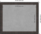 Amanti Art Black Framed Magnetic Board 37x45 X-Large Vision Board - Image 3