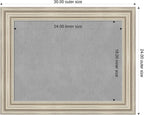 Amanti Art Silver Framed Magnetic Board 24x30 Medium Vision Board - Image 2