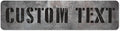 Custom Sign, Custom Street Sign, 11 Font Colors, 13 Font Styles, 4 Hole Options by MySignCenter