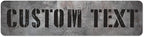 Custom Sign, Custom Street Sign, 11 Font Colors, 13 Font Styles, 4 Hole Options by MySignCenter