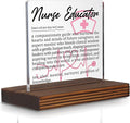 Nurse Educator Gifts, Thank You Desk Sign by Pariveca
