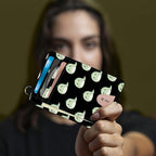 BWEGRHE Small Travel Wallets, Cute Dinosaurs Slim Minimalist Front Pocket Wallet - Image 6