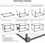 KOKOIN Transparent Plastic Storage Clear Shoe Display Case Box Organizer - Image 8