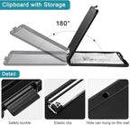 Epakh 12 Pcs Clipboard with Storage Bulks Plastic Storage Foldable Nursing - Image 3