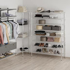 Regal Altair 18" Deep x 54" Wide x 74" Height Wire Shelving Kit | 8-Tier | NSF - Image 7