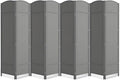 8 Panel Room Divider, 6Ft Folding Privacy Screen, Tall by cocosica