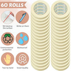 Fainne Masking Tape Bulk General Purpose Masking Painting Tape 55 Yards - Image 3