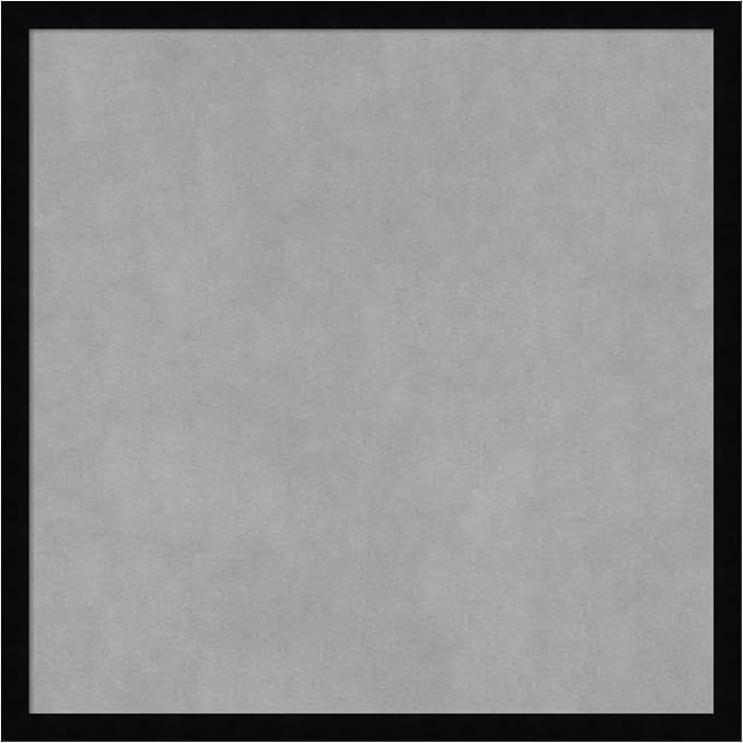 Amanti Art Black Framed Magnetic Board 21x21 Medium Vision Board by AmantiArt