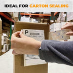 WOD CST22CC Crystal Clear See-Through Packing Tape – 4 inch x 110 yds. - Image 5