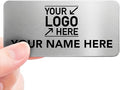 Magnet Me Up Custom Metallic Name Tag Badge by MagnetMeUp