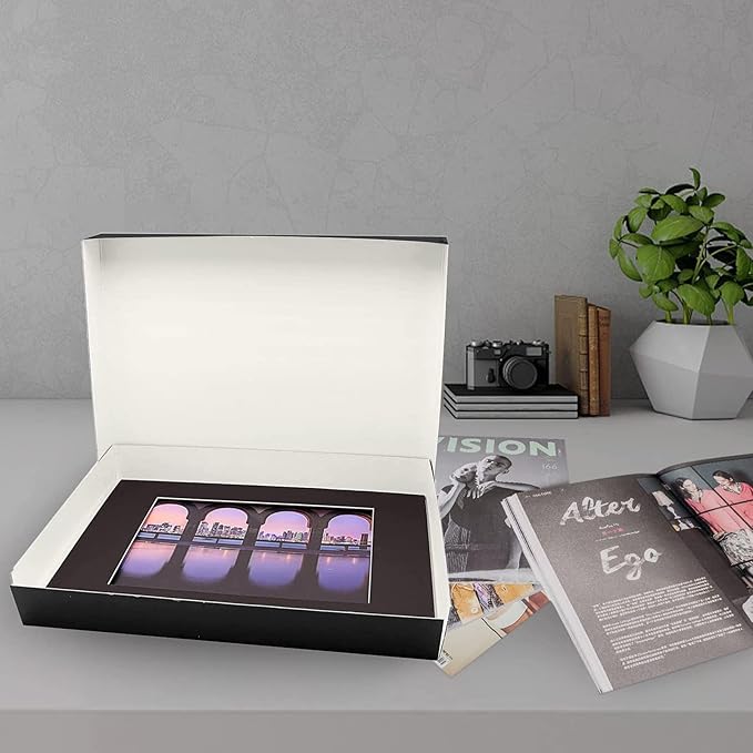 Lineco Museum Archival Storage Box, 16.75x20.75x3 in. Drop Front Design. - Image 8