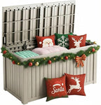 Yardgrace 210 Gallon Outdoor Storage Bench Waterproof by Unknown