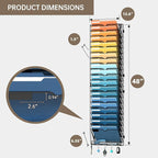 SUPEASY 21-Tier Wall File Holder Organizer - Image 4