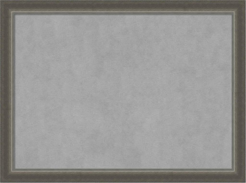 Amanti Art Silver Framed Magnetic Board 23x31 Medium Vision Board