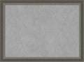 Amanti Art Silver Framed Magnetic Board 23x31 Medium Vision Board