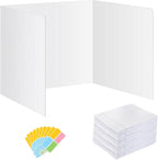 24 Pack Privacy Shields for Student Desks, Privacy folders for Student Testing by bcabo