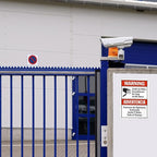 SmartSign 14 x 10 inch “Warning - Image 3